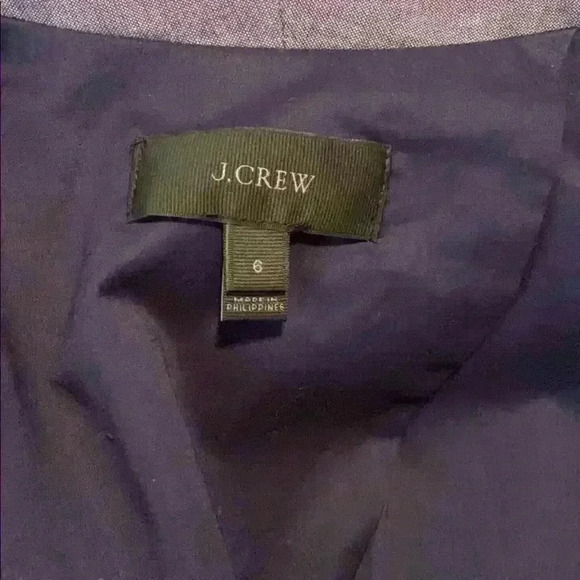 *NWOT J Crew Blazer in Denim Color w Orig Hanger - Picture 6 of 8